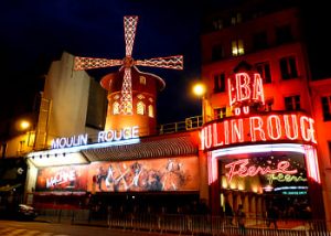 Exterior del Moulin Rouge París